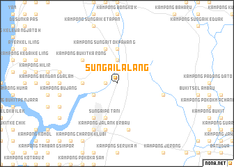 map of Sungai Lalang