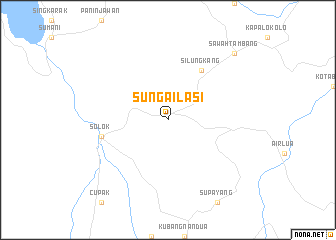 map of Sungai Lasi