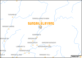 map of Sungai Lelayang