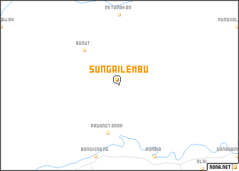 map of Sungailembu