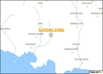 map of Sungailembu