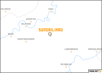 map of Sungailimau