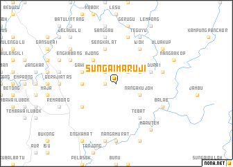 map of Sungai Maruji