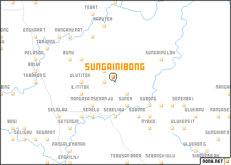 map of Sungai Nibong