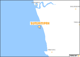 map of Sungainipah