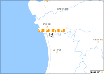 map of Sungai Nyireh