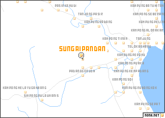 map of Sungai Pandan