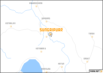map of Sungaipuar