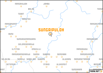 map of Sungai Puloh