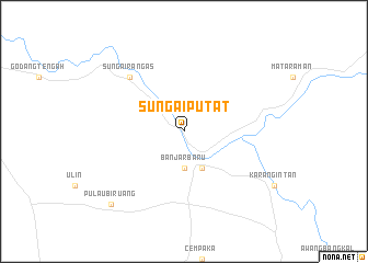 map of Sungai Putat