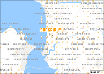 map of Sungai Puyu