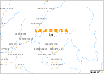 map of Sungai Ramayong