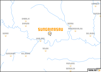 map of Sungairasau