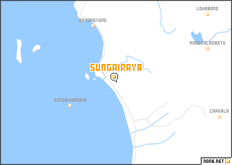 map of Sungairaya