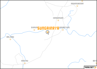 map of Sungairaya