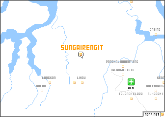 map of Sungairengit