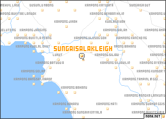 map of Sungai Salak Leigh