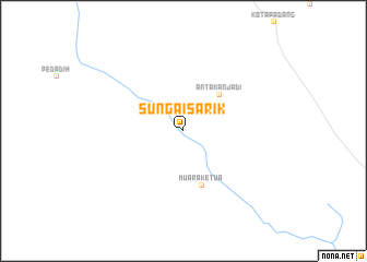 map of Sungaisarik