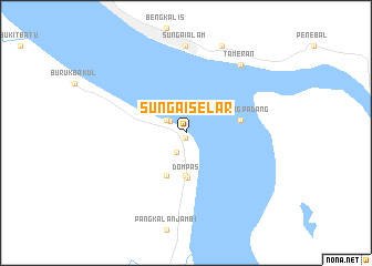 map of Sungaiselar