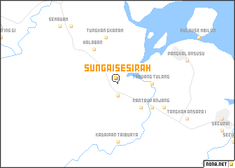 map of Sungaisesirah