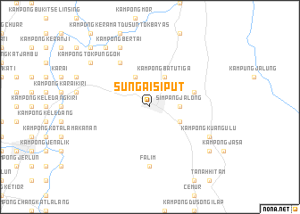 map of Sungai Siput