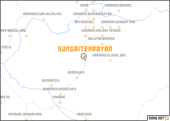 map of Sungai Tempayan