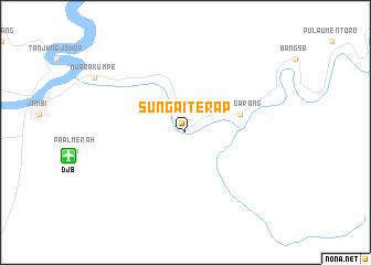 map of Sungaiterap