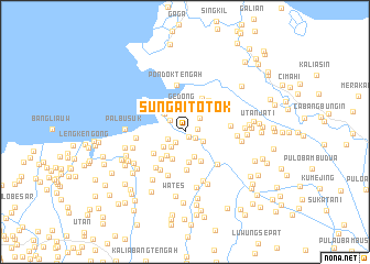 map of Sungaitotok