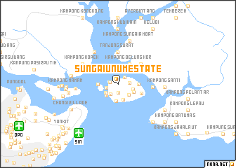 map of Sungai Unum Estate