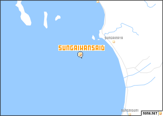 map of Sungai Wansaid