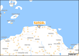 map of Sungal