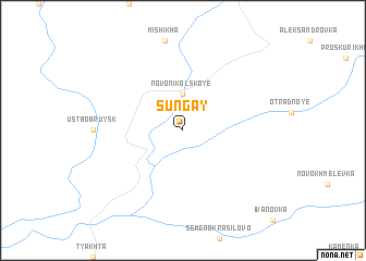 map of Sungay