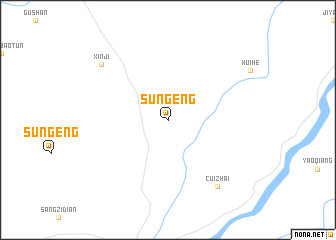 map of Sungeng