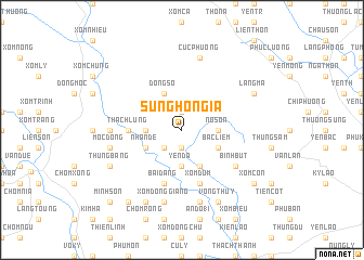 map of Sung Hòn Gia