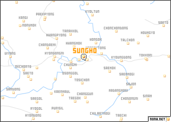 map of Sŭngho