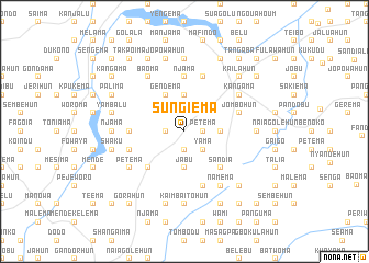 map of Sungiema