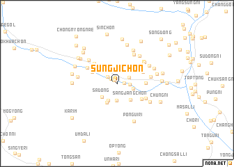 map of Sŭngji-ch\