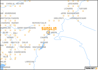 map of Sung-lin