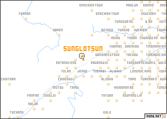 map of Sung-lo-ts\