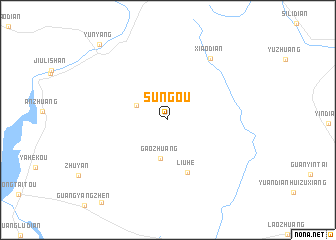 map of Sungou