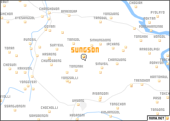 map of Sungsŏn