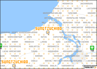 map of Sung-tzu-chiao