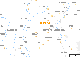 map of Süngüderesi