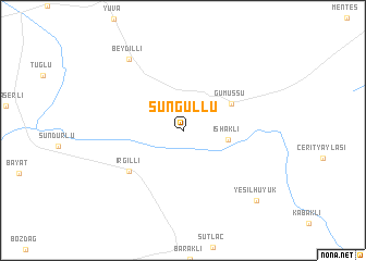 map of Süngüllü