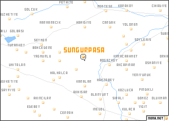 map of Sungurpaşa