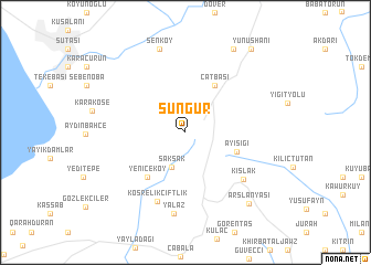 map of Sungur