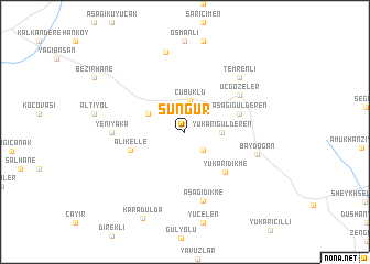 map of Sungur