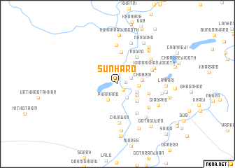 map of Sunhāro