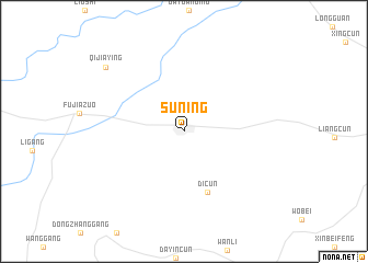 map of Suning