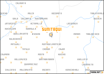 map of Sunitaqui